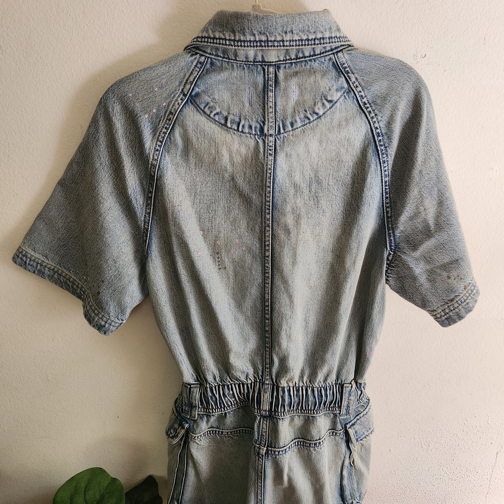 We The Free Light Blue Denim Jacket - Picture 6 of 8